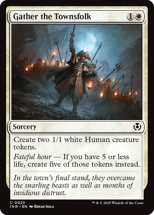 Image for Gather the Townsfolk (23) (Innistrad Remastered) - Magic: The Gathering