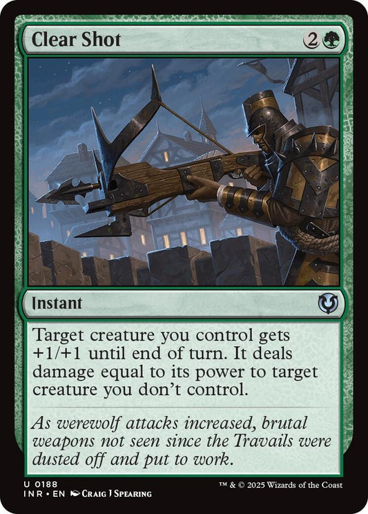 Image for Clear Shot (188) (Innistrad Remastered) - Magic: The Gathering