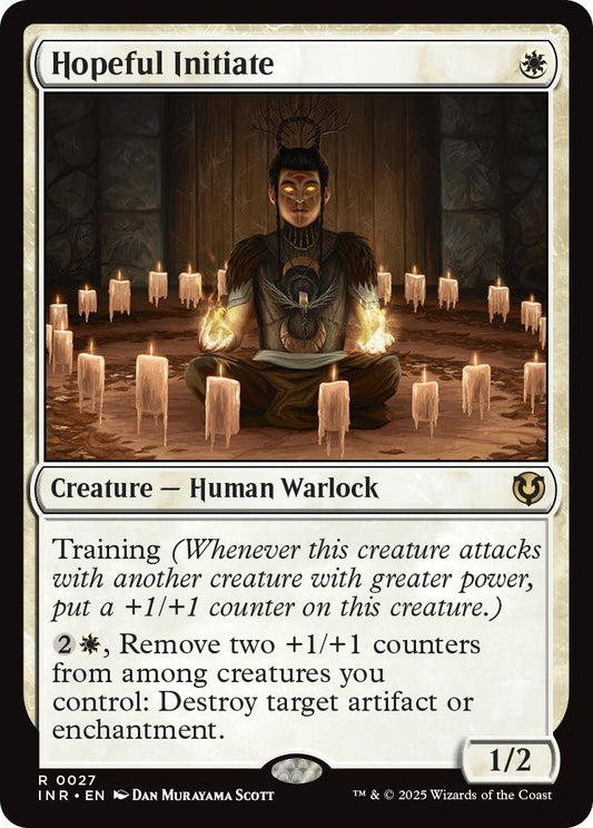 Image for Hopeful Initiate (27) (Innistrad Remastered) - Magic: The Gathering