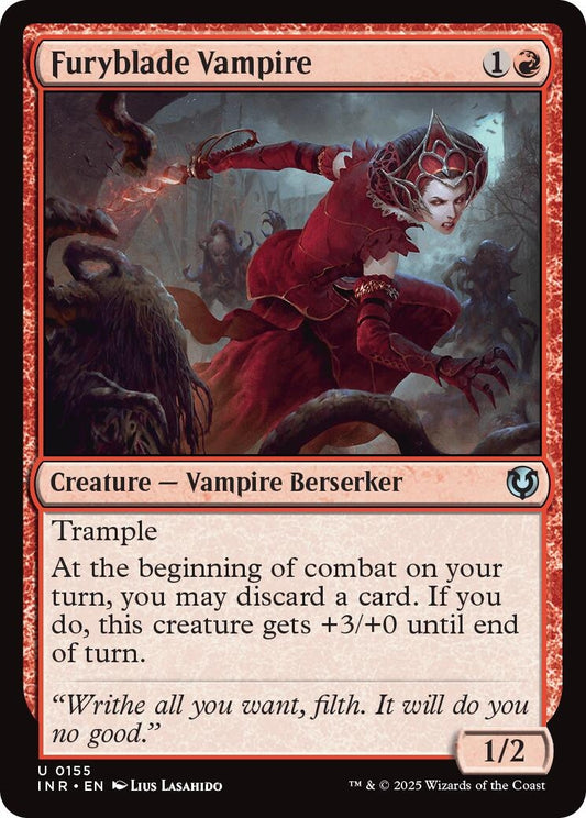 Image for Furyblade Vampire (155) (Innistrad Remastered) - Magic: The Gathering