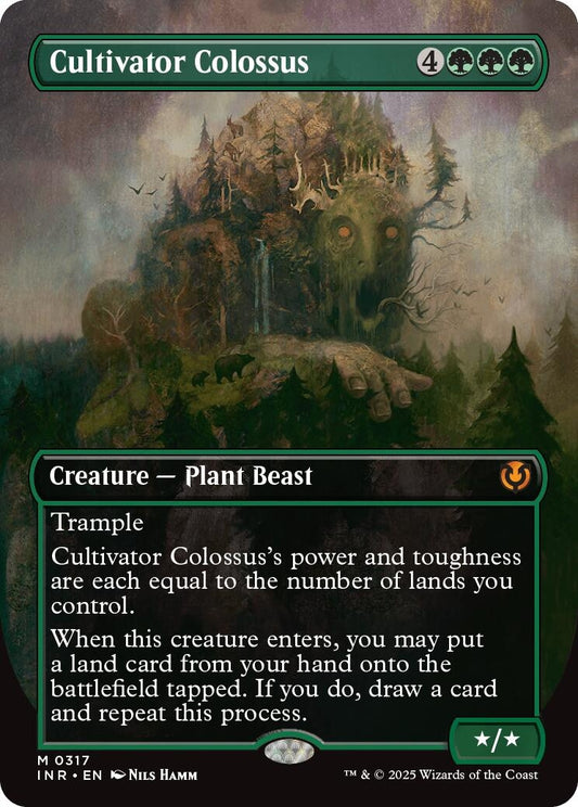 Image for Cultivator Colossus (Borderless) (317) (Innistrad Remastered) - Magic: The Gathering