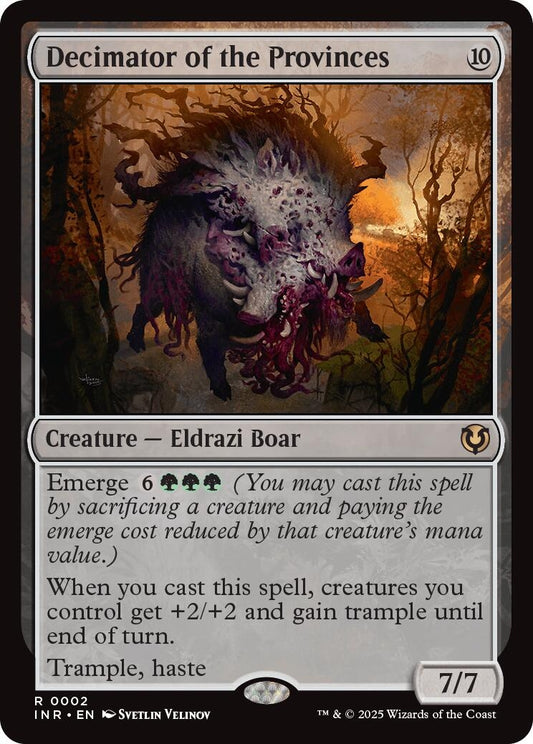 Image for Decimator of the Provinces (2) (Innistrad Remastered) - Magic: The Gathering
