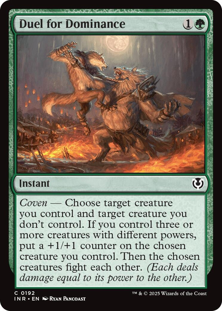 Image for Duel for Dominance (192) (Innistrad Remastered) - Magic: The Gathering