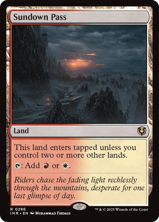 Image for Sundown Pass (286) (Innistrad Remastered) - Magic: The Gathering