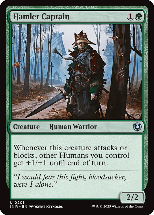 Image for Hamlet Captain (201) (Innistrad Remastered) - Magic: The Gathering