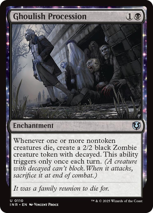 Image for Ghoulish Procession (110) (Innistrad Remastered) - Magic: The Gathering