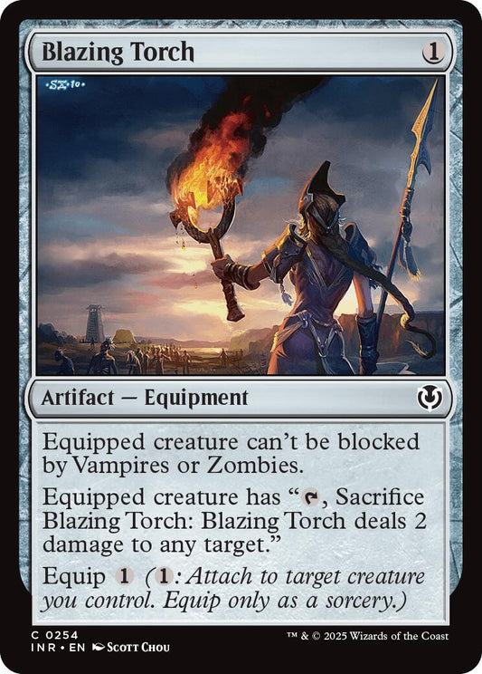 Image for Blazing Torch (254) (Innistrad Remastered) - Magic: The Gathering