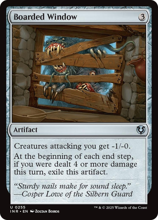 Image for Boarded Window (255) (Innistrad Remastered) - Magic: The Gathering