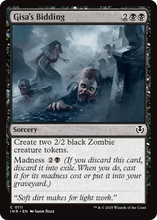 Image for Gisa's Bidding (111) (Innistrad Remastered) - Magic: The Gathering