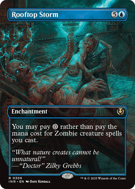 Image for Rooftop Storm (Borderless) (306) (Innistrad Remastered) - Magic: The Gathering