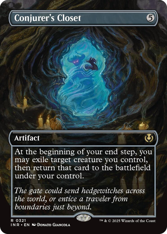 Image for Conjurer's Closet (Borderless) (321) (Innistrad Remastered) - Magic: The Gathering