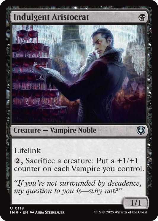 Image for Indulgent Aristocrat (118) (Innistrad Remastered) - Magic: The Gathering