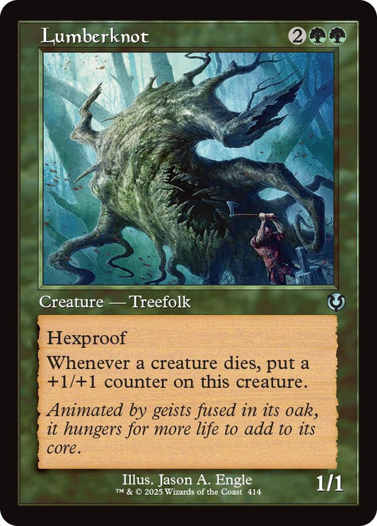 Image for Lumberknot (Retro Frame) (414) (Innistrad Remastered) - Magic: The Gathering