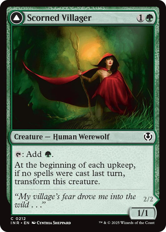 Image for Scorned Villager (212) (Innistrad Remastered) - Magic: The Gathering