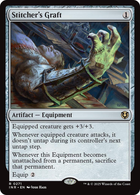 Image for Stitcher's Graft (271) (Innistrad Remastered) - Magic: The Gathering