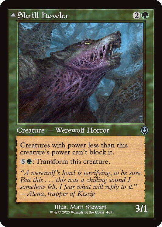 Image for Shrill Howler (Retro Frame) (469) (Innistrad Remastered) - Magic: The Gathering