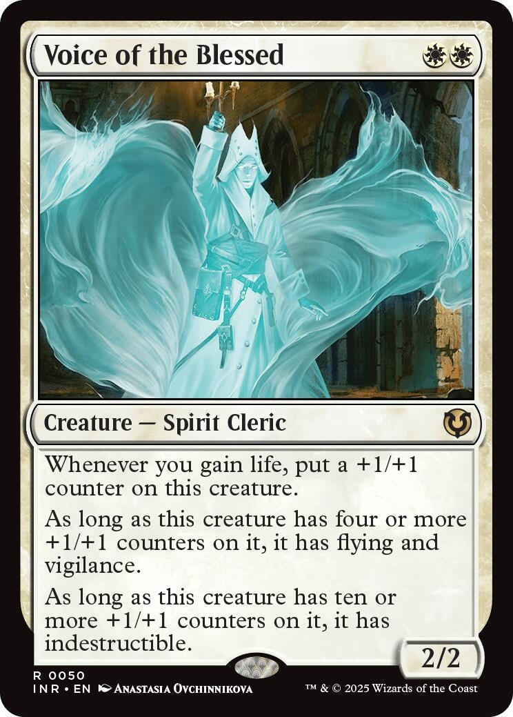 Image for Voice of the Blessed (50) (Innistrad Remastered) - Magic: The Gathering