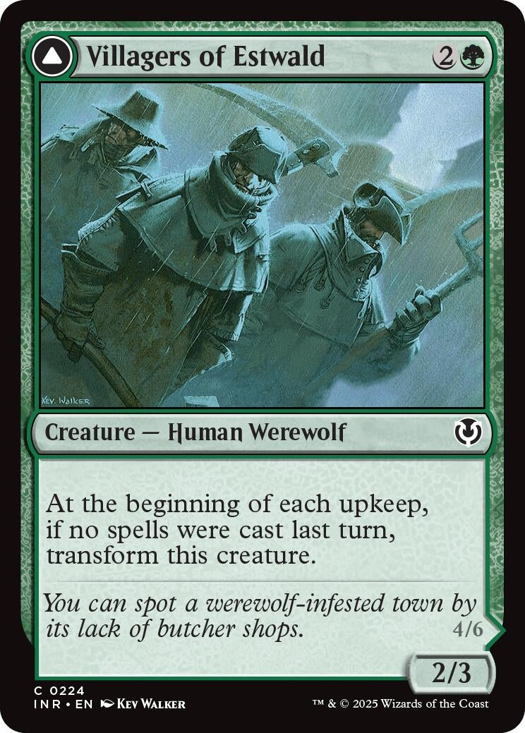 Image for Villagers of Estwald (224) (Innistrad Remastered) - Magic: The Gathering
