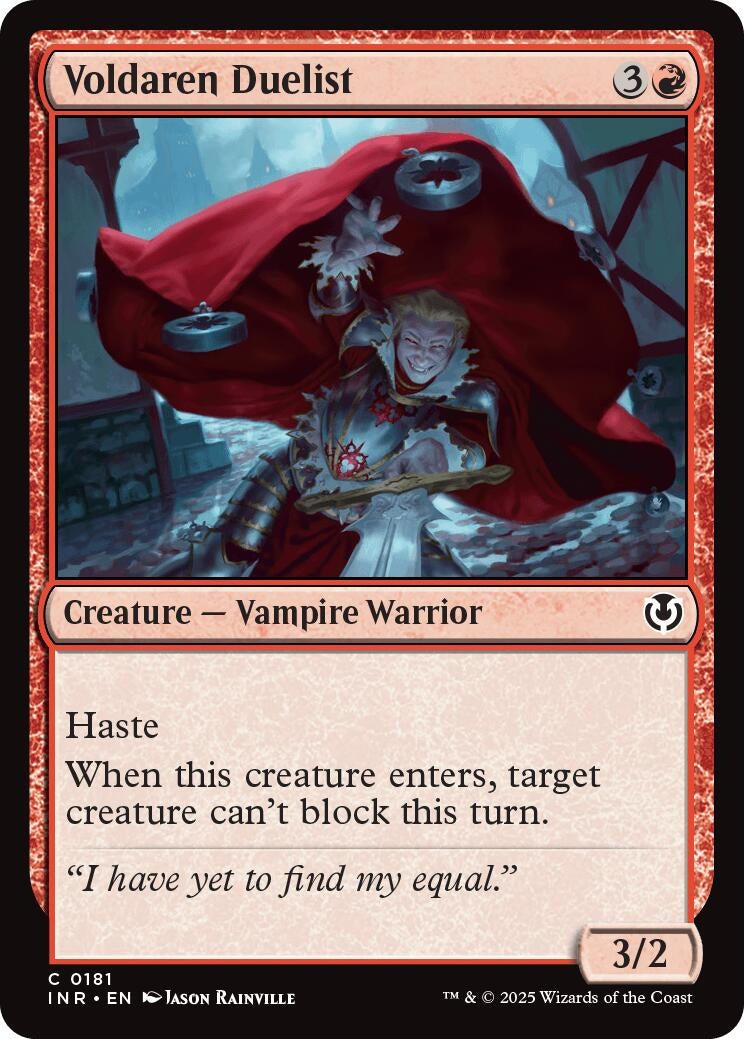 Image for Voldaren Duelist (181) (Innistrad Remastered) - Magic: The Gathering