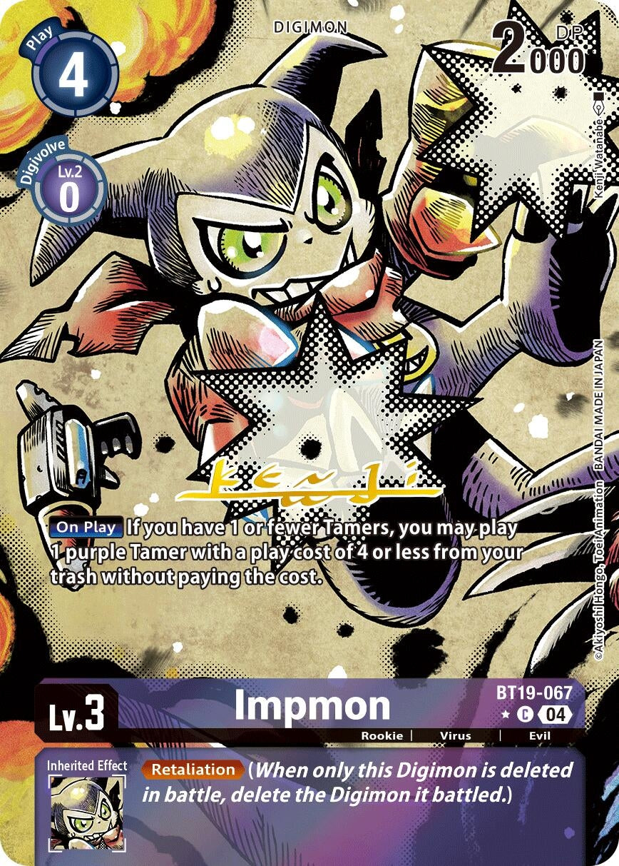 Image for Impmon - BT19-067 (Alternate Art) (BT19-067 C) (Release Special Booster 2.5) - Digimon Card Game