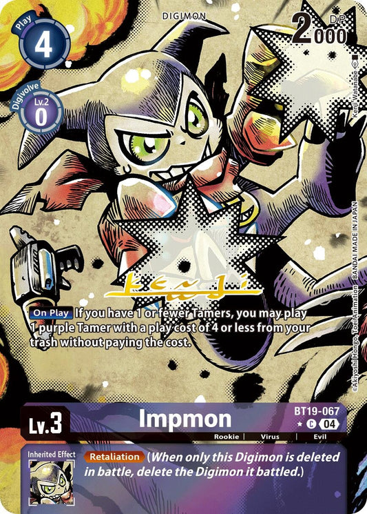Image for Impmon - BT19-067 (Alternate Art) (BT19-067 C) (Release Special Booster 2.5) - Digimon Card Game