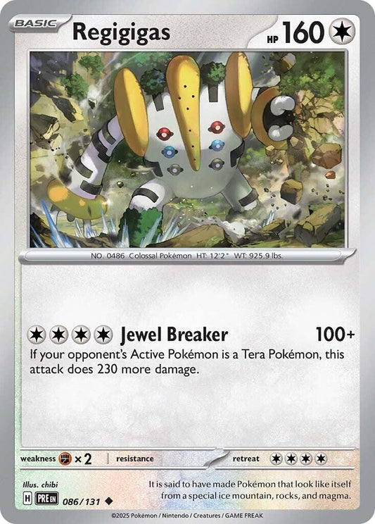 Image for Regigigas (086/131) (SV: Prismatic Evolutions) - Pokemon
