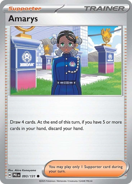Image for Amarys (093/131) (SV: Prismatic Evolutions) - Pokemon
