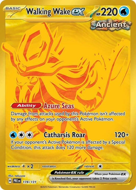 Image for Walking Wake ex (178/131) (SV: Prismatic Evolutions) - Pokemon