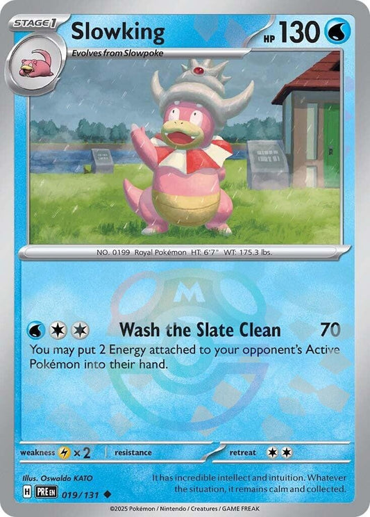 Image for Slowking (Master Ball Pattern) (019/131) (SV: Prismatic Evolutions) - Pokemon