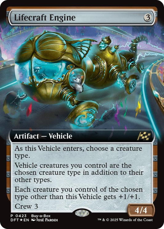 Image for Lifecraft Engine (Extended Art) (423) (Buy-A-Box Promos) - Magic: The Gathering