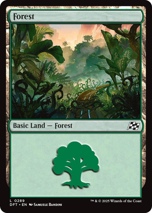 Image for Forest (0289) (289) (Aetherdrift) - Magic: The Gathering