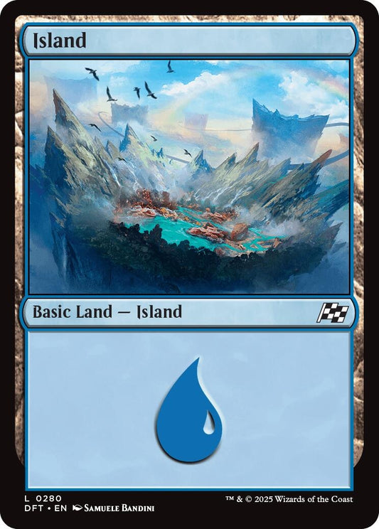 Image for Island (0280) (280) (Aetherdrift) - Magic: The Gathering