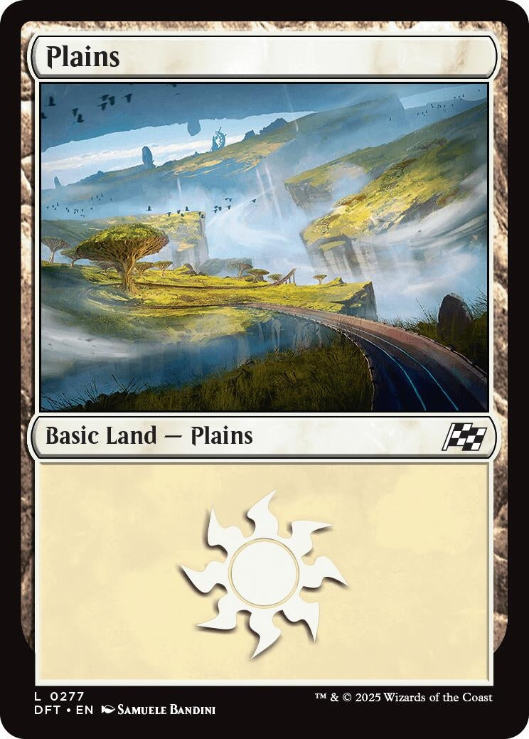 Image for Plains (0277) (277) (Aetherdrift) - Magic: The Gathering