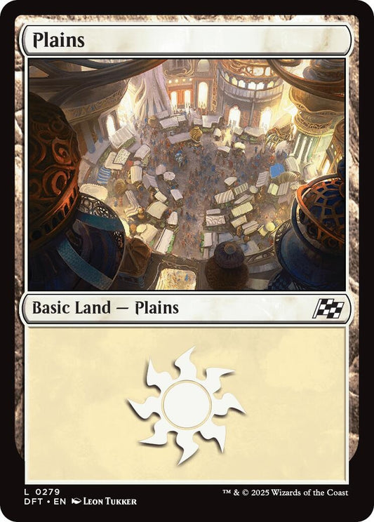 Image for Plains (0279) (279) (Aetherdrift) - Magic: The Gathering