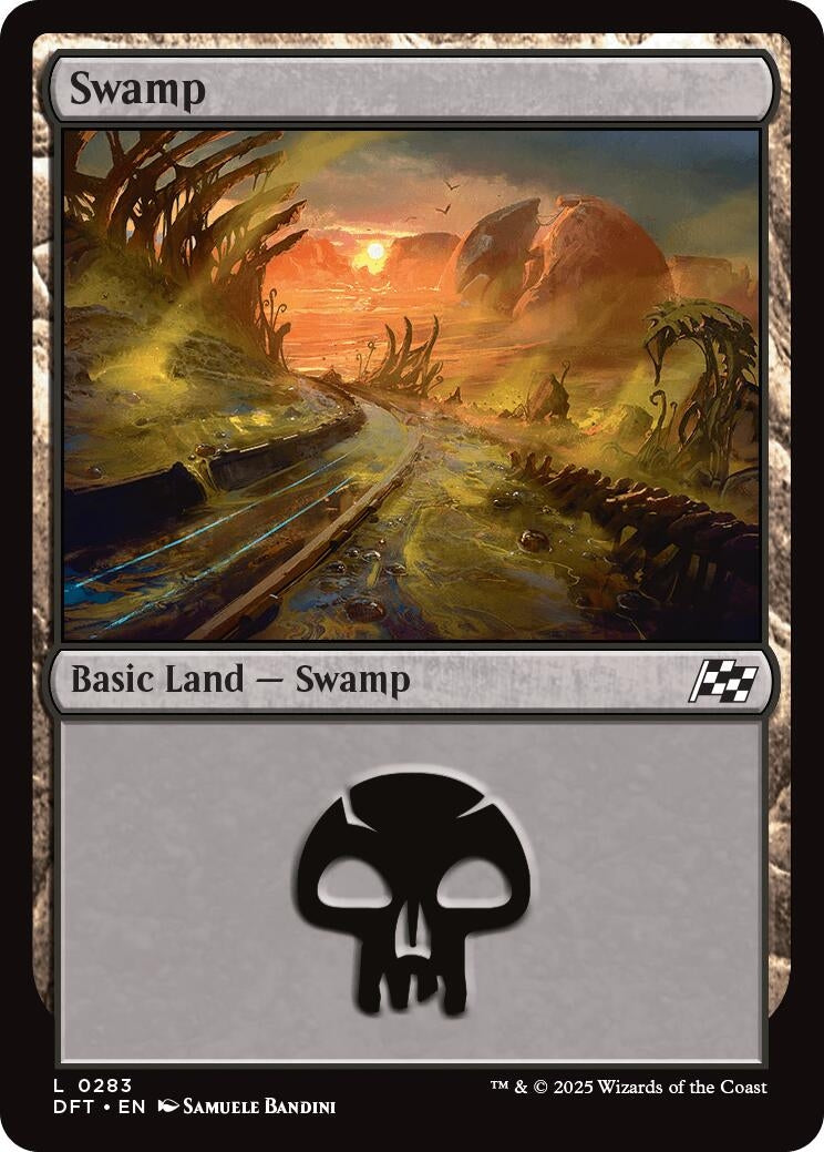 Image for Swamp (0283) (283) (Aetherdrift) - Magic: The Gathering