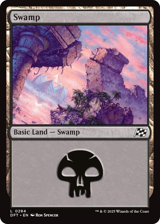 Image for Swamp (0284) (284) (Aetherdrift) - Magic: The Gathering