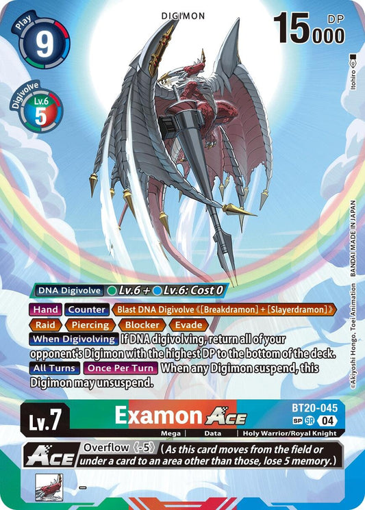 Image for Examon ACE (Textured) (BT20-045 SR) (Release Special Booster 2.5) - Digimon Card Game