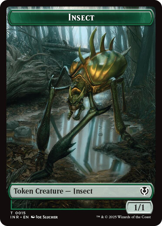 Image for Insect // Spider Double-Sided Token (15 // 16) (Innistrad Remastered) - Magic: The Gathering