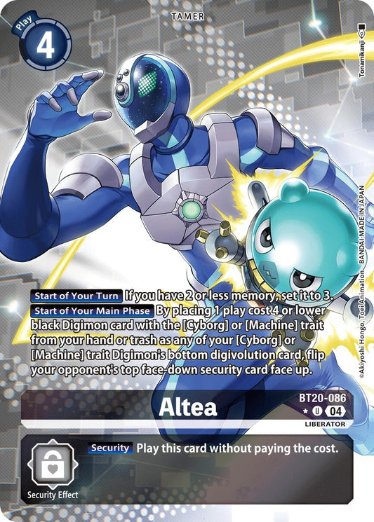 Image for Altea (Alternate Art) (BT20-086 U) (Release Special Booster 2.5) - Digimon Card Game