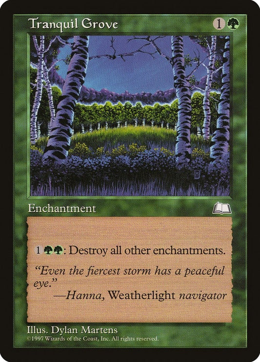 Image for Tranquil Grove (Weatherlight) - Magic: The Gathering