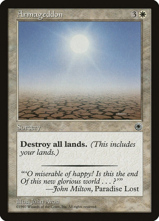 Image for Armageddon (Portal) - Magic: The Gathering