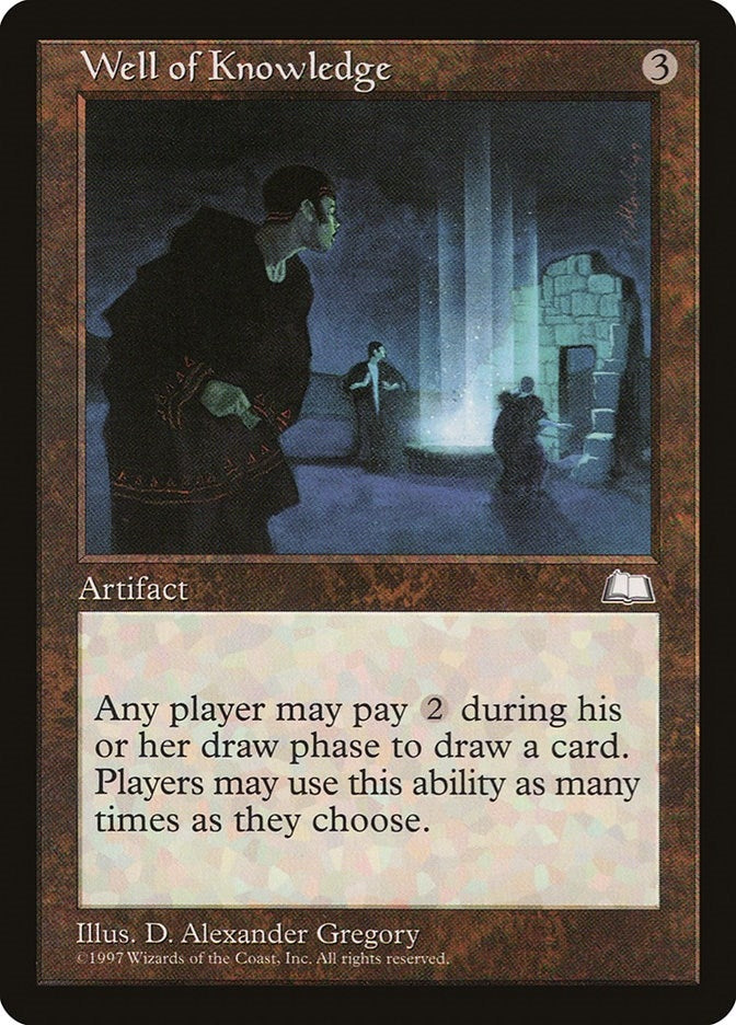 Image for Well of Knowledge (Weatherlight) - Magic: The Gathering