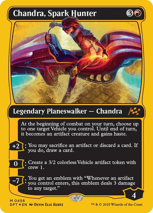 Image for Chandra, Spark Hunter (First-Place Foil) (456) (Aetherdrift) - Magic: The Gathering