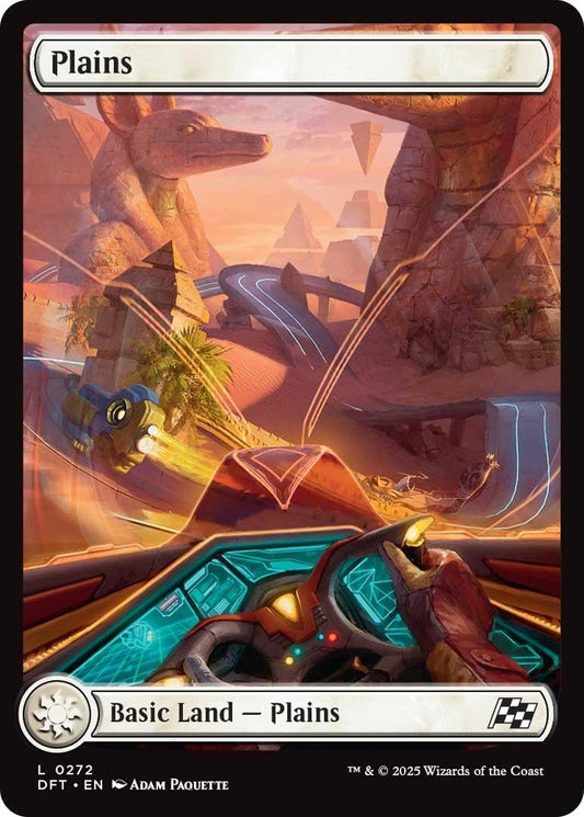 Image for Plains (0272) (272) (Aetherdrift) - Magic: The Gathering