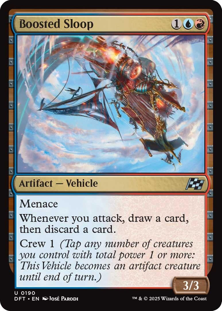 Image for Boosted Sloop (190) (Aetherdrift) - Magic: The Gathering