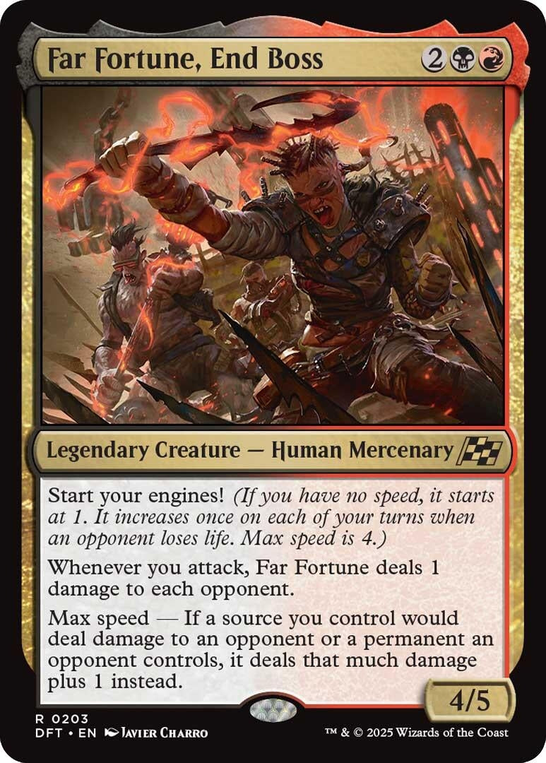 Image for Far Fortune, End Boss (203) (Aetherdrift) - Magic: The Gathering