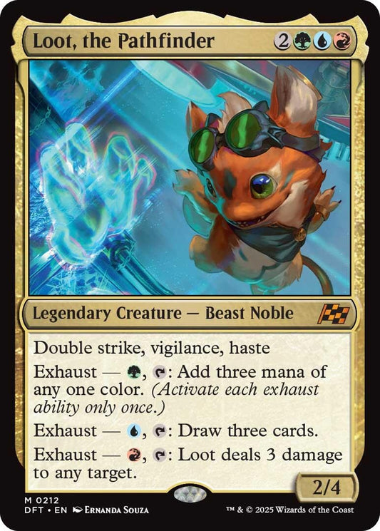 Image for Loot, the Pathfinder (212) (Aetherdrift) - Magic: The Gathering