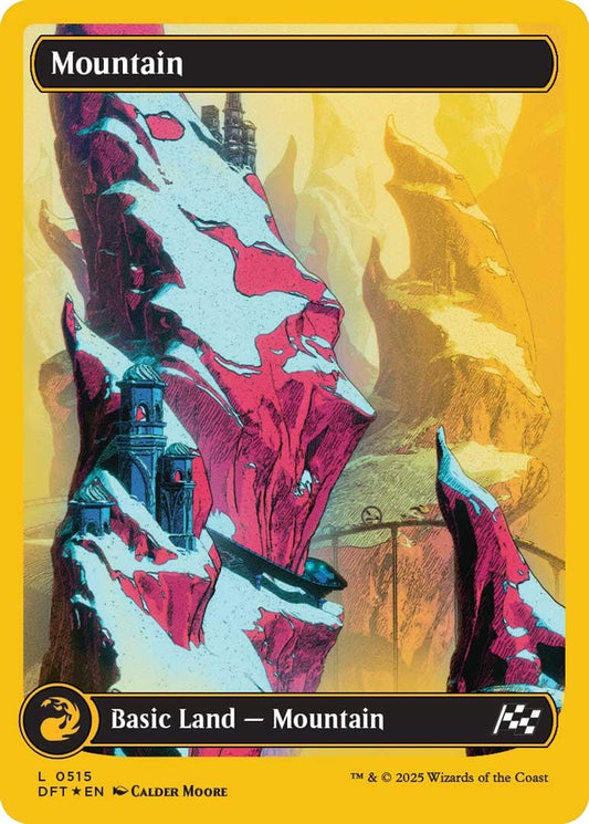 Image for Mountain (0515) (First-Place Foil) (515) (Aetherdrift) - Magic: The Gathering