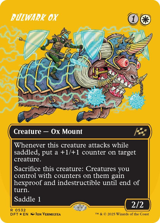 Image for Bulwark Ox (Borderless) (First-Place Foil) (532) (Aetherdrift) - Magic: The Gathering