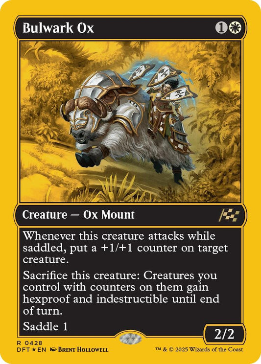 Image for Bulwark Ox (First-Place Foil) (428) (Aetherdrift) - Magic: The Gathering